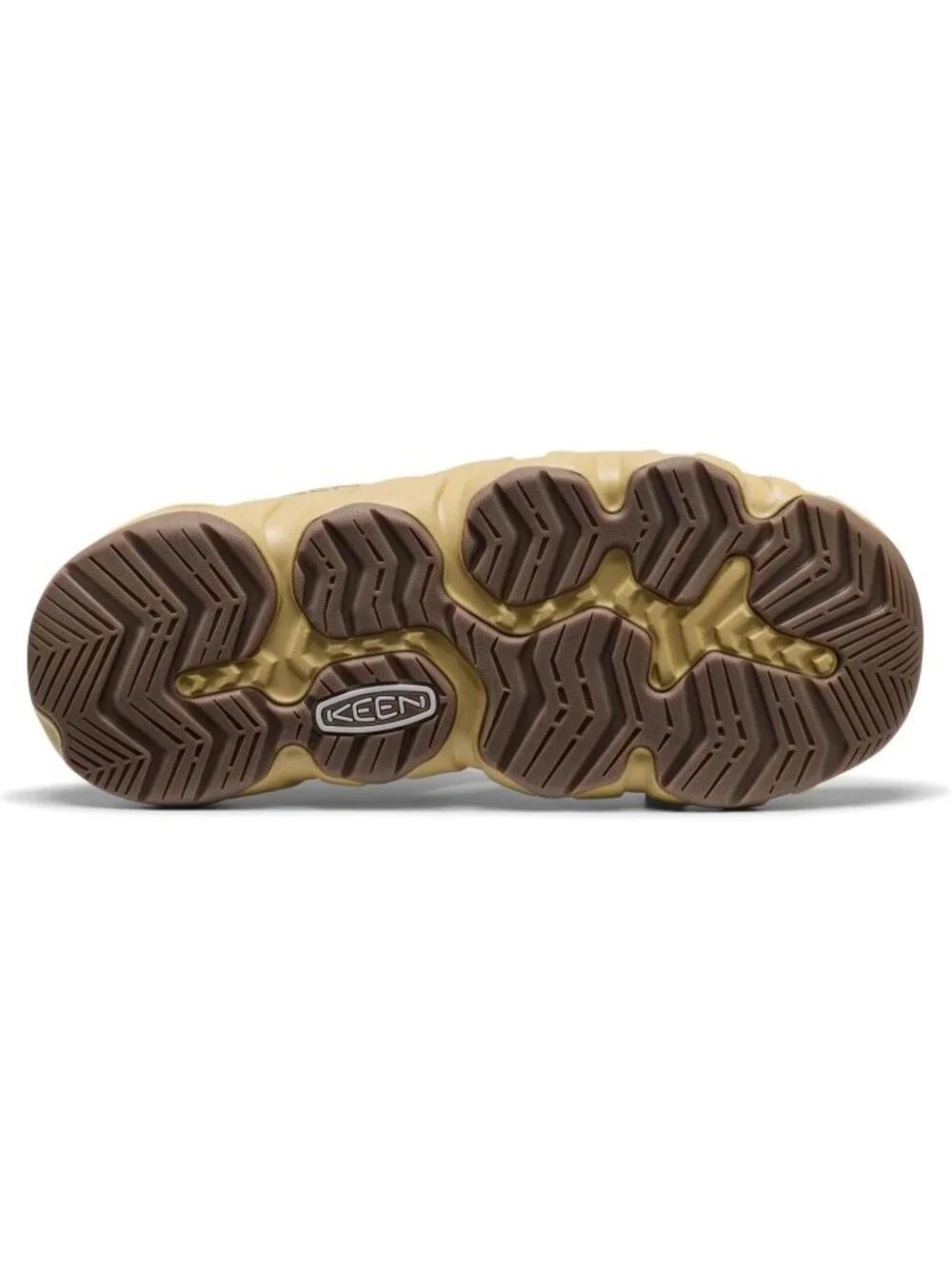 Men's Canteen And Khaki Hyper port Closed Toe Breathable Easy On Sandal Shoes